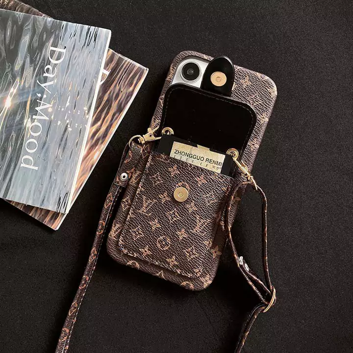 lv iphone16proケース カード収納