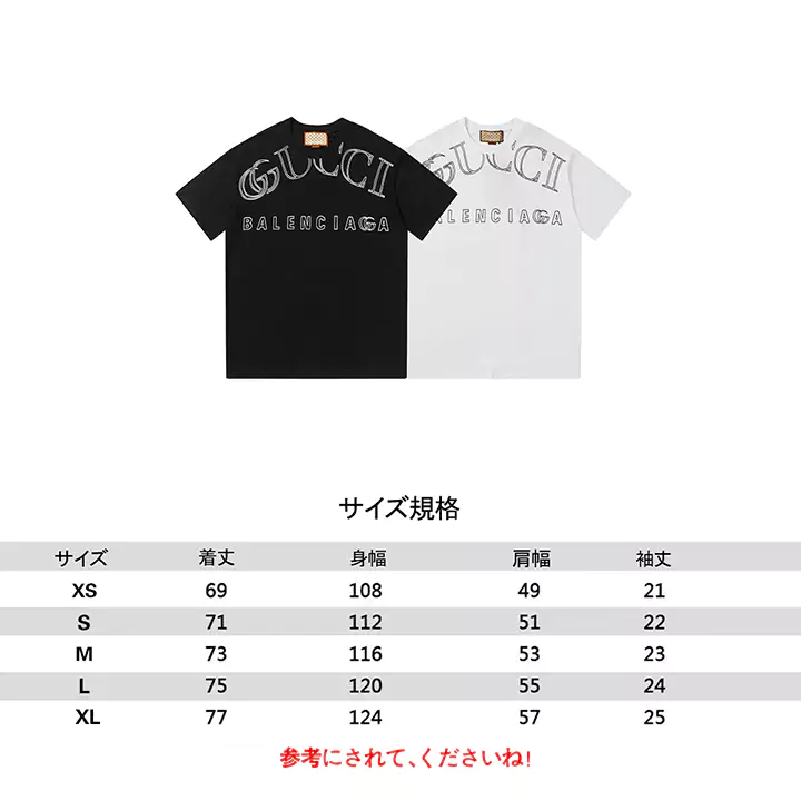 GUCCIＸBALENCIAGA コラボ 服