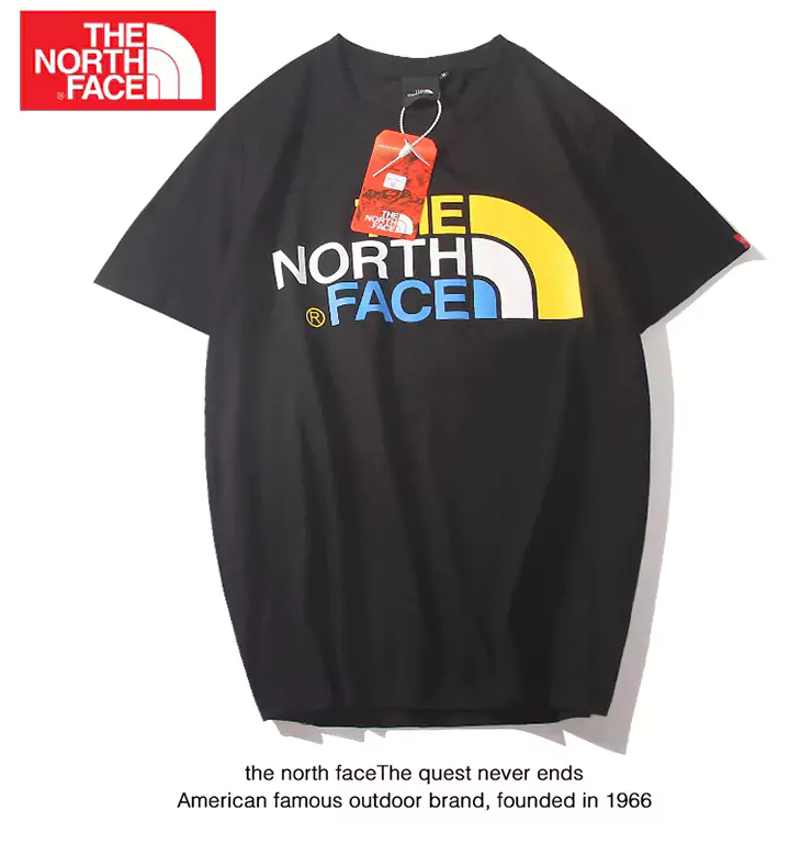ザノースフェイス プリント柄tシャツ