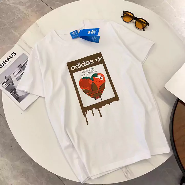 アディダス プリント柄tシャツ 人気