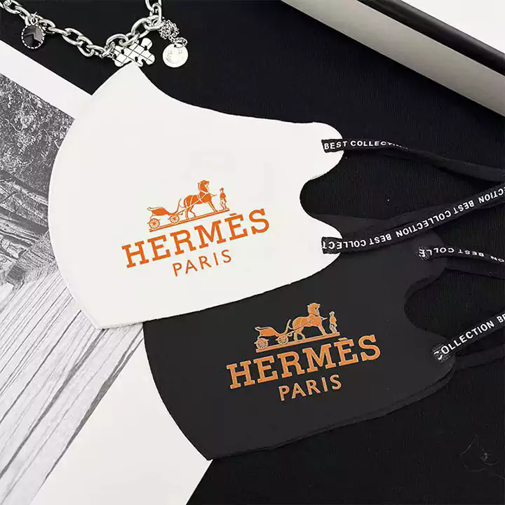 英字マークマスク hermes