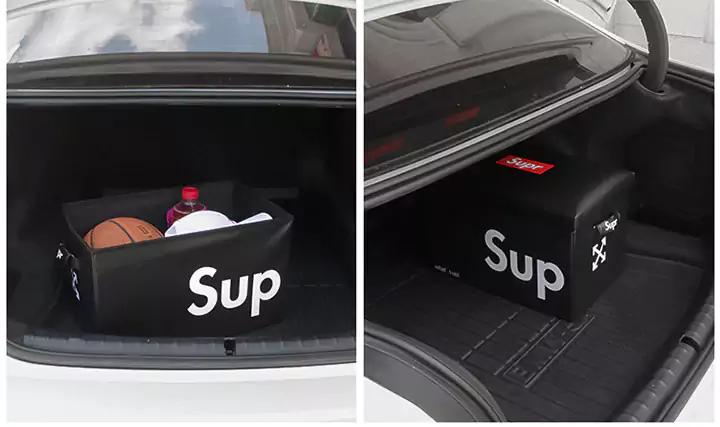 Supreme 車用収納ボックス 高級感