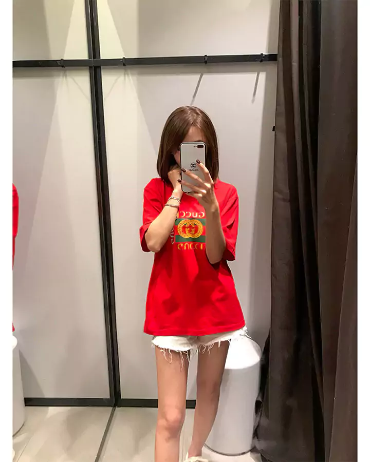 Gucci 犬のｔシャツ お飼い主と一緒
