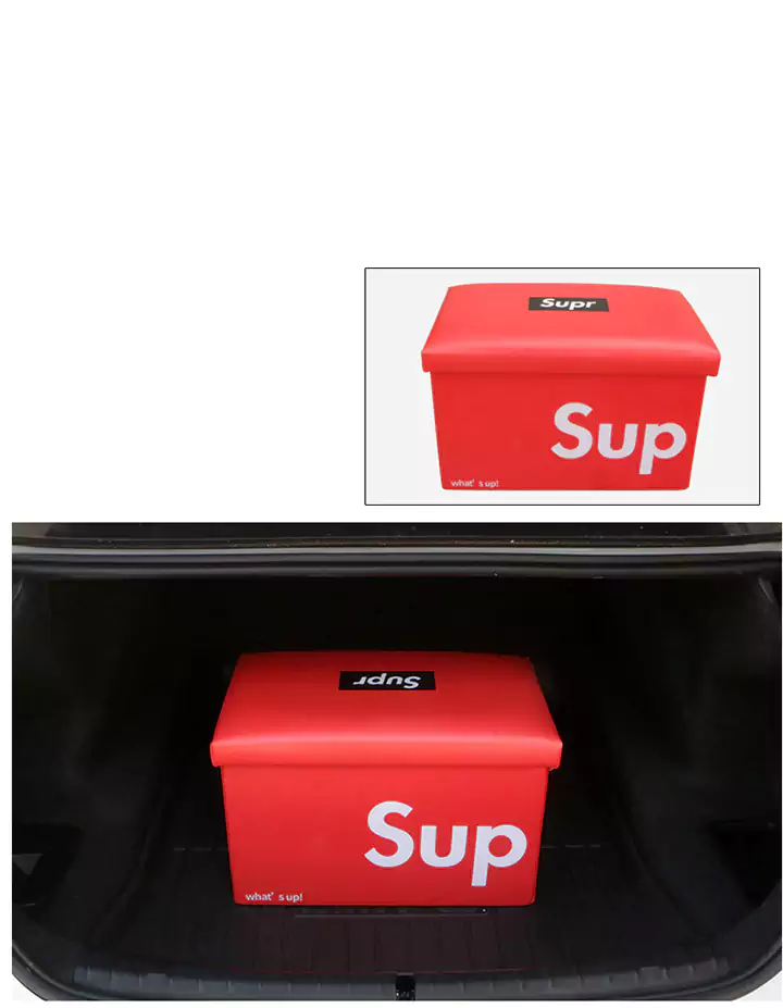 Supreme 車用収納ボックス 高級感