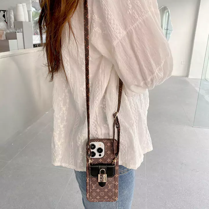 lv iphone16proケース カード収納