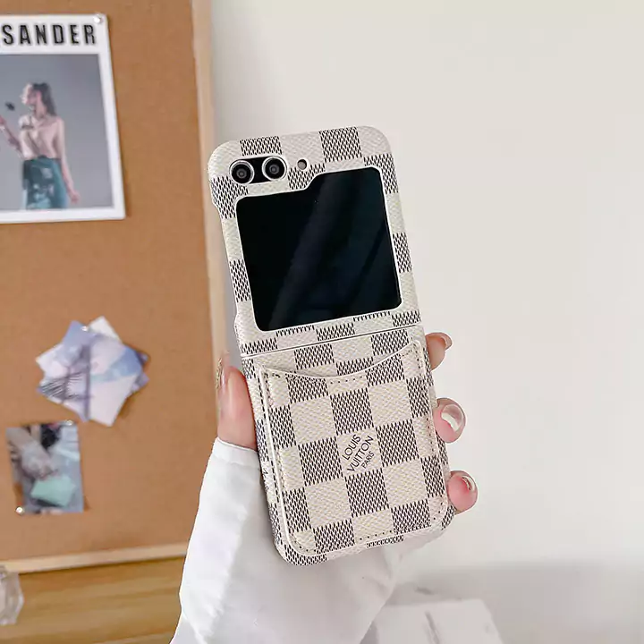 ブランド GALAXY ZFLIP6/5/4カバー 小銭入れ
