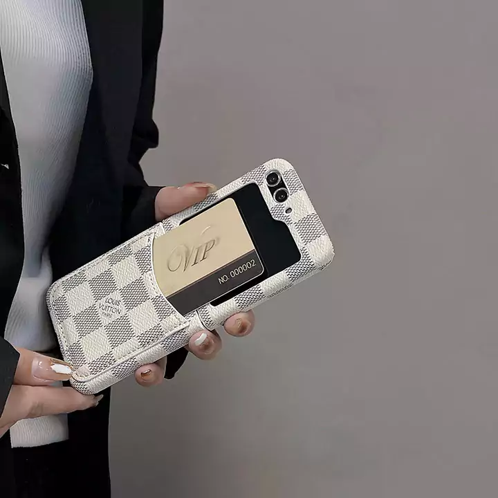 ブランド GALAXY ZFLIP6/5/4カバー 小銭入れ