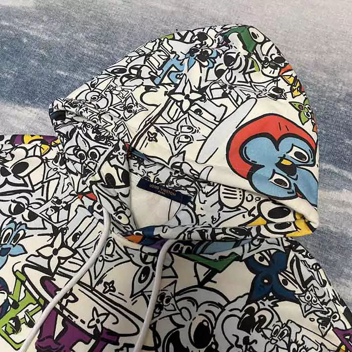 LOUIS VUITTON パーカー 漫画風