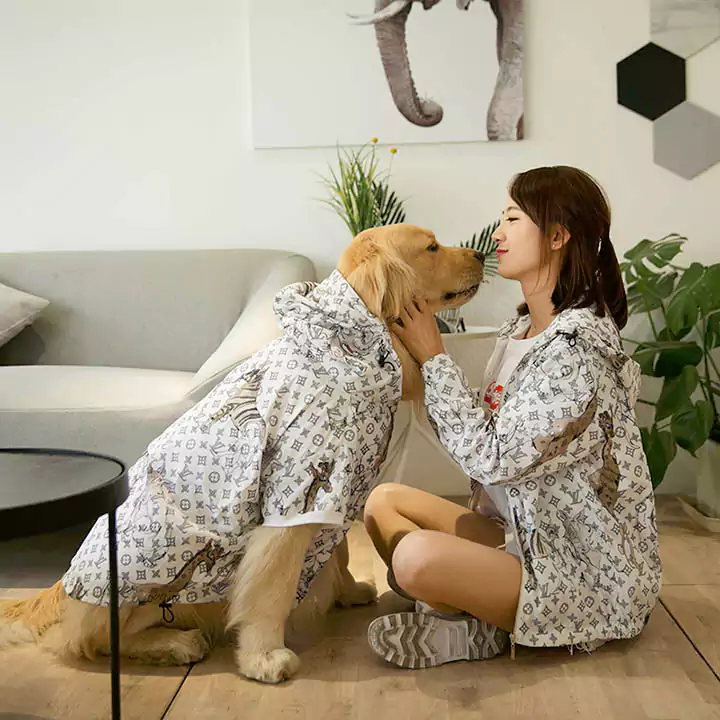 ヴィトン 犬の親子服 お飼い主と