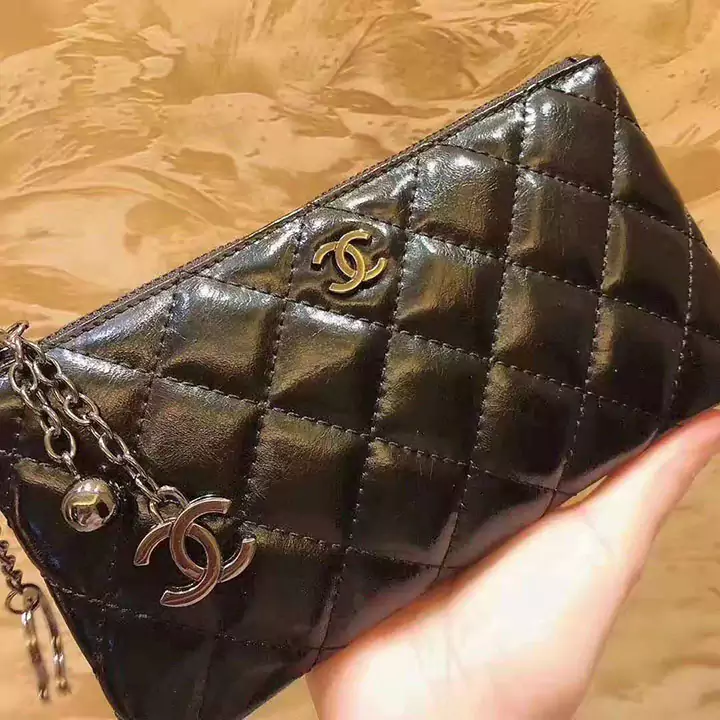Chanel 財布 エナメル皮