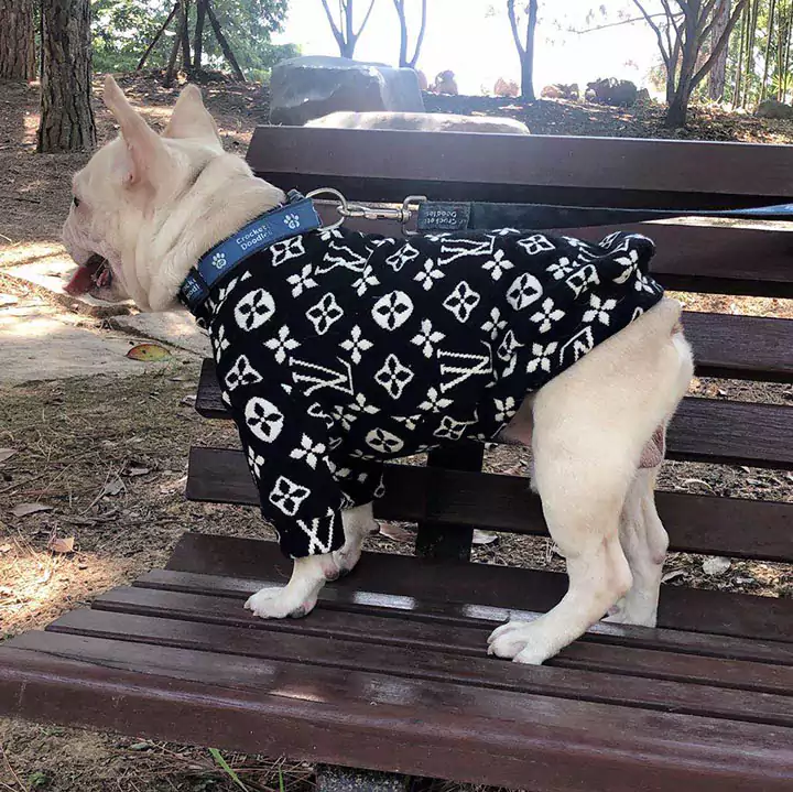 ヴィトン ドッグウェア ニット生地