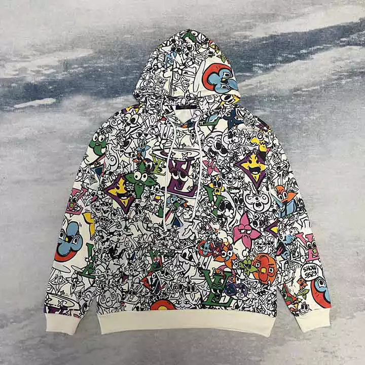 LOUIS VUITTON パーカー 漫画風