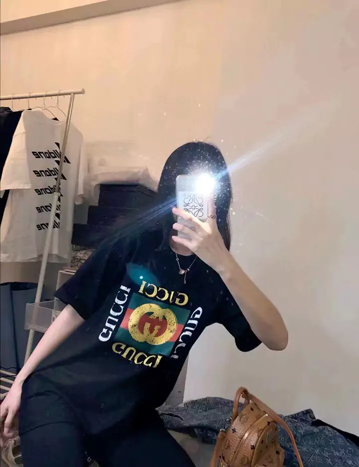 グッチ tシャツ プリント柄