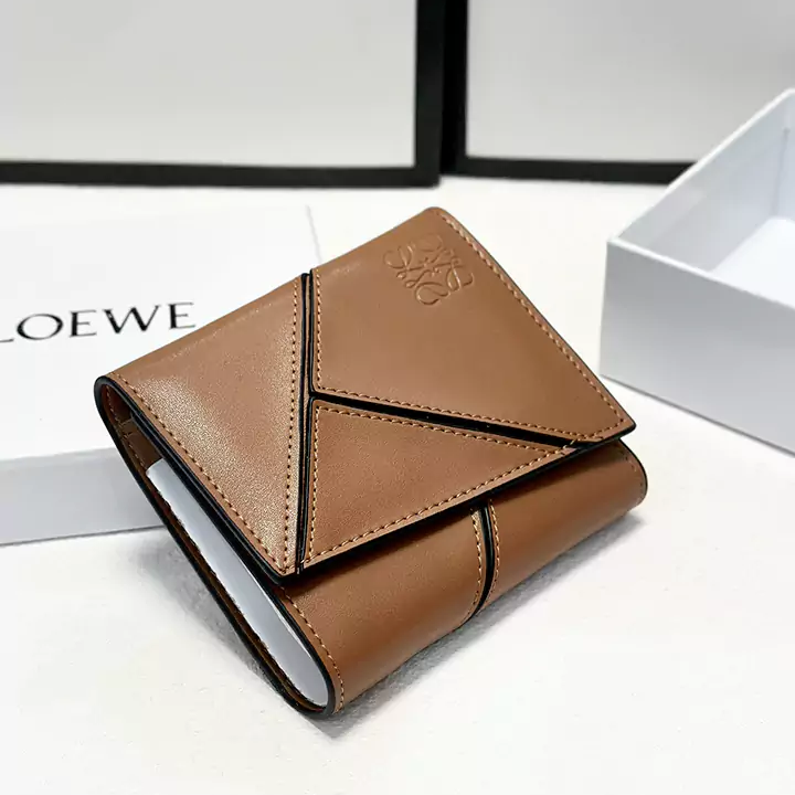 loewe 三つ織財布 高級