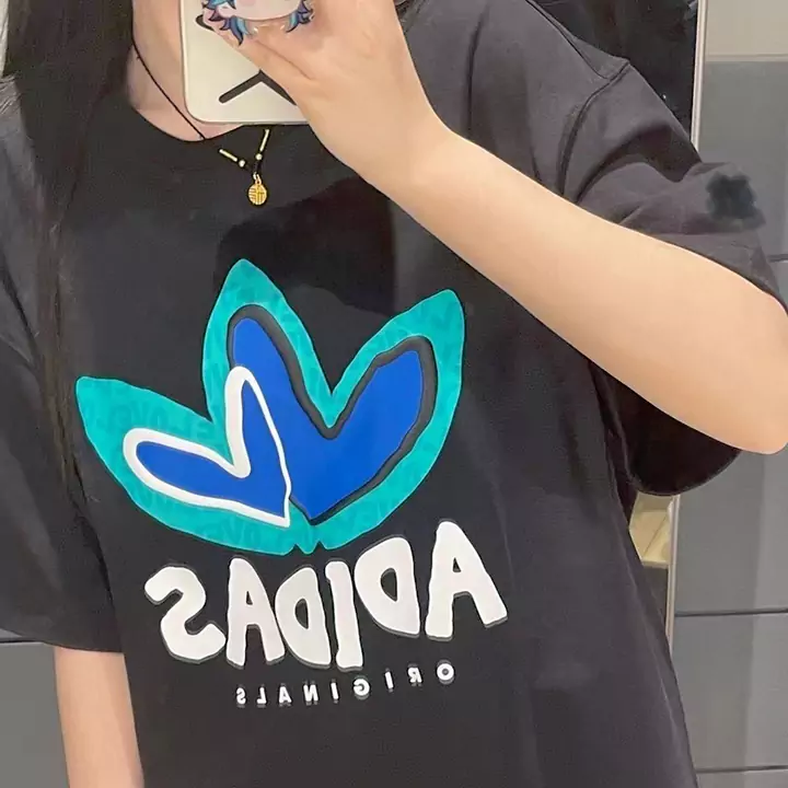 プリント柄シャツ adidas 人気