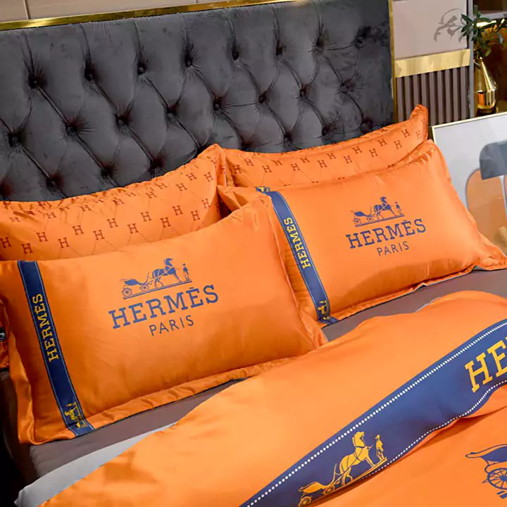 Hermes ベッドカバー 寝具