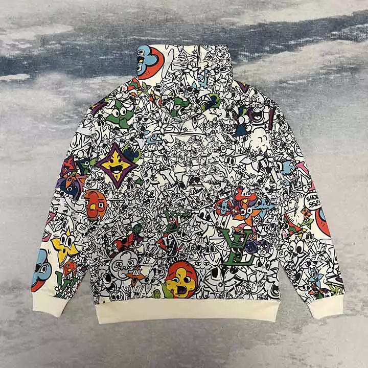 LOUIS VUITTON パーカー 漫画風