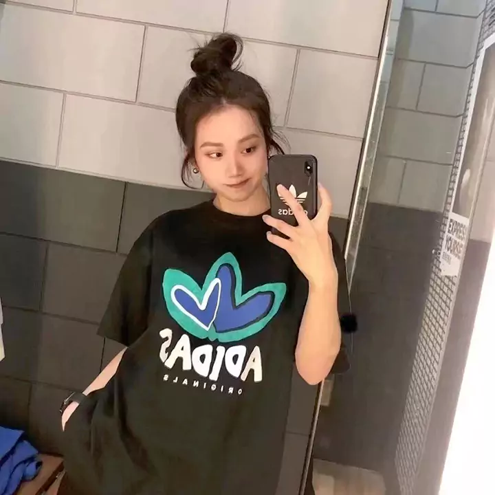 プリント柄シャツ adidas 人気