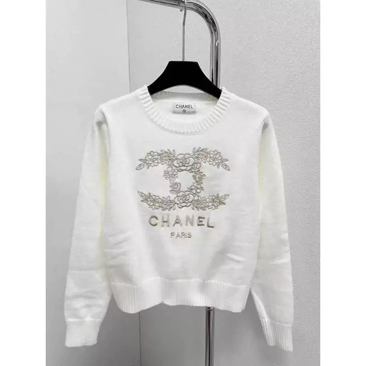 chanel ニットパーカー