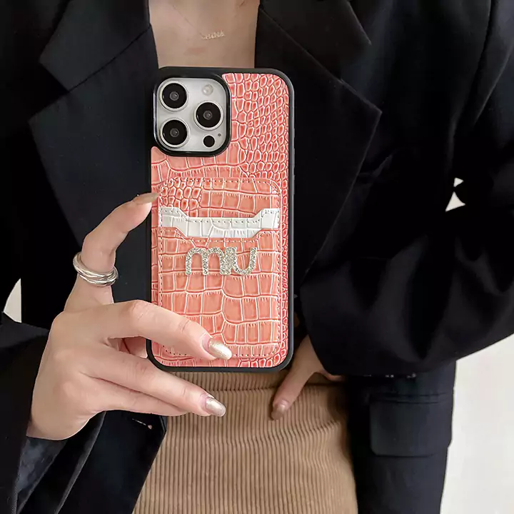 Miumiu スマホケース iphone16promax