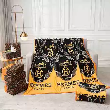 Hermes 毛布 高級