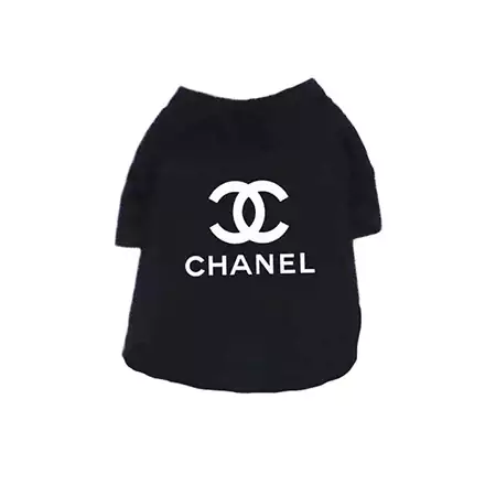 Chanel 犬ウェア tシャツ