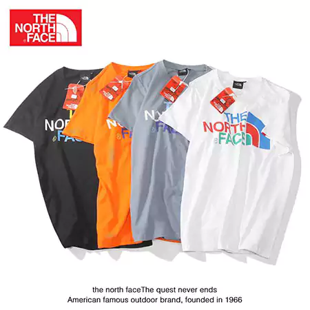 ザノースフェイス プリント柄tシャツ