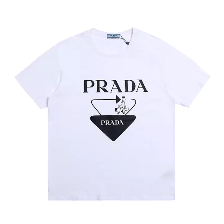 PRADA tシャツ プリント柄