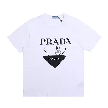PRADA tシャツ プリント柄