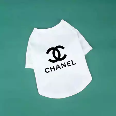 Chanel 犬ウェア tシャツ