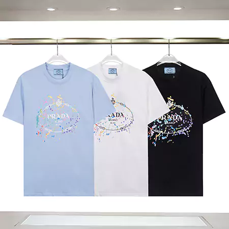 PRADA tシャツ プリント柄