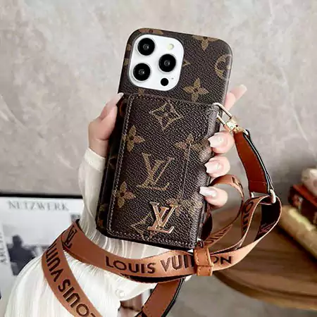 LV スマホケース カード収納