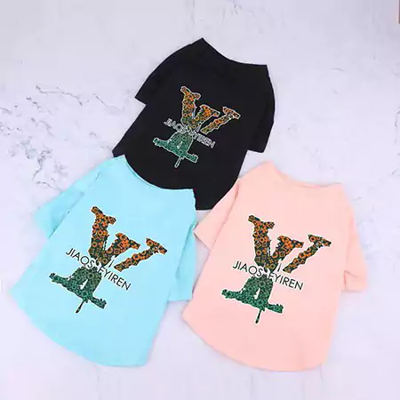 LV 犬服 tシャツ