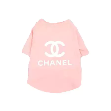 Chanel 犬ウェア tシャツ