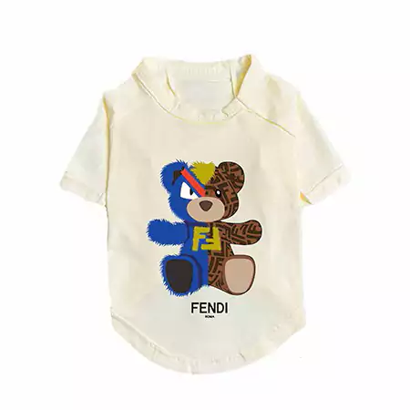 Fendi 犬ウェア ティーシャツ