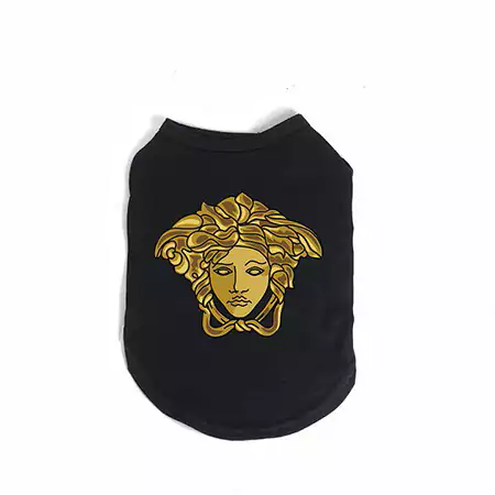 Versace 犬服 tシャツ