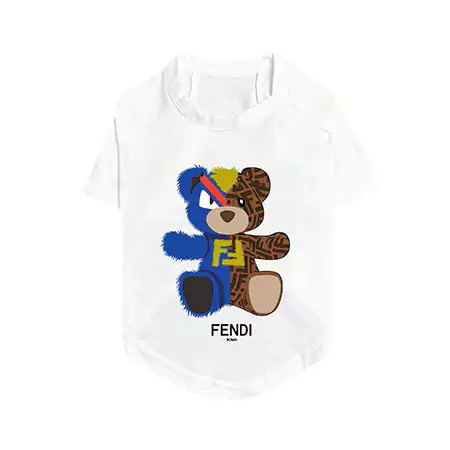 Fendi 犬ウェア ティーシャツ