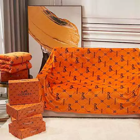 Hermes 毛布 高級