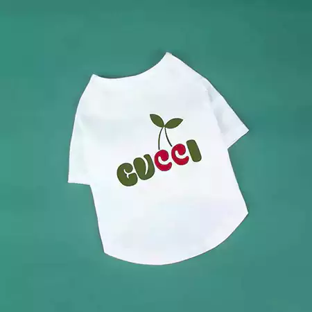 Gucci 犬服 tシャツ