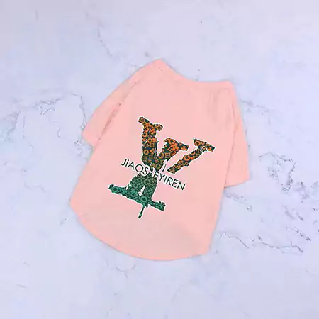 LV 犬服 tシャツ