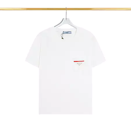プラダ Tシャツ ポケット付き