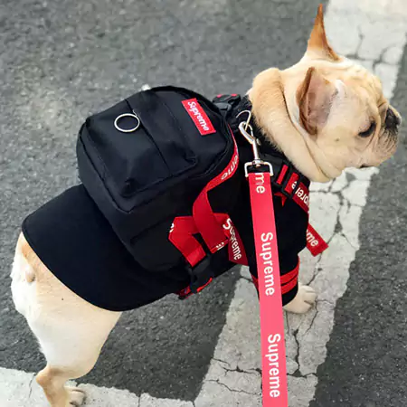 シュプリーム 犬用リュックサック おしゃれ