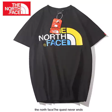ザノースフェイス プリント柄tシャツ