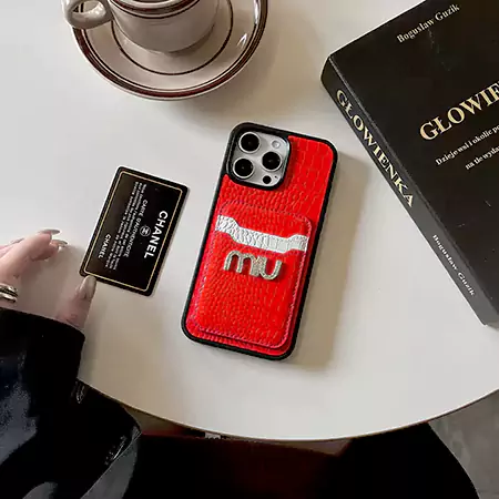 Miumiu スマホケース iphone16promax