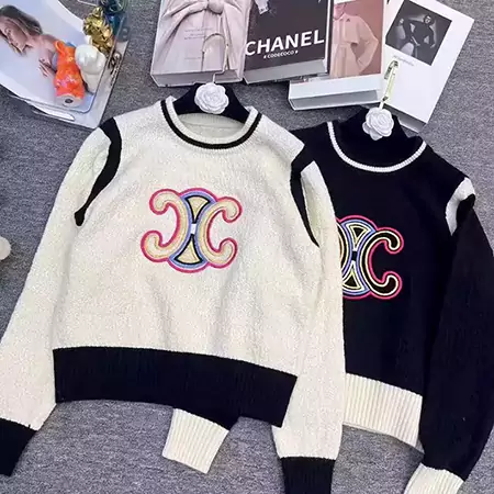 セリーヌ 服 ニットセーター