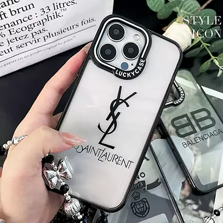 ysl iphone16 pro maxケース 透明