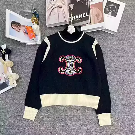 セリーヌ 服 ニットセーター