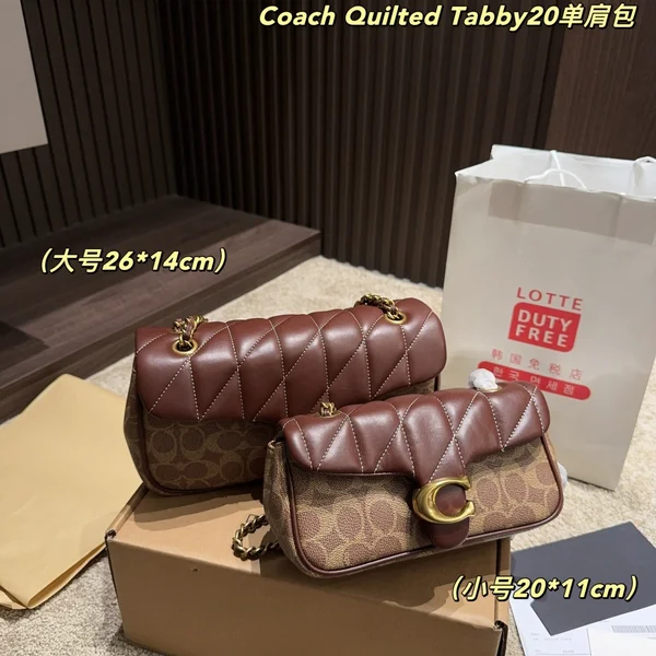 コーチ コピー ショルダーバッグ ブランド偽物N級品 Coach Quilted Tabby20