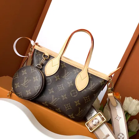 ルイヴィトン Neverfull BB バッグ 偽物通販 LV スーパーコピー ショルダーカバン かわいい